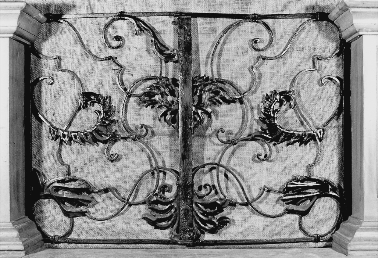 cancellata di balaustrata, opera isolata - bottega piemontese (metà sec. XVIII)