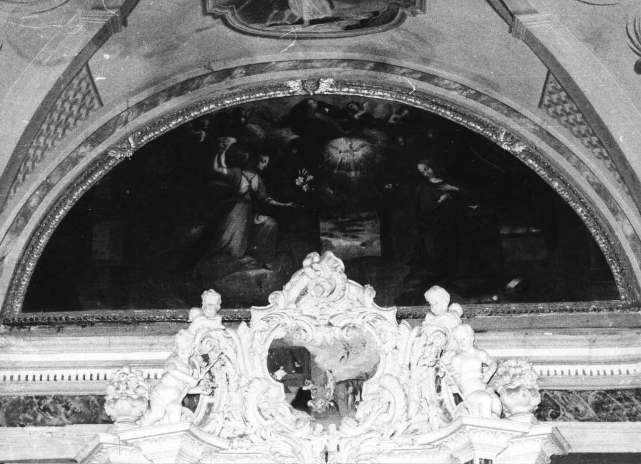 Annunciazione (dipinto, opera isolata) di Gastaldi Lorenzo (attribuito) (sec. XVII)