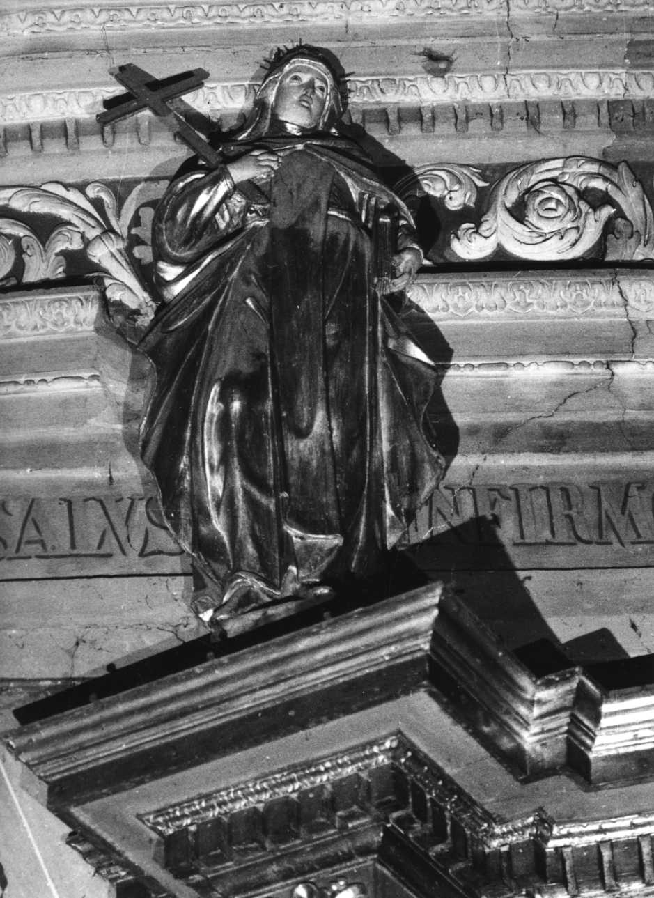 Santa Caterina da Siena (statua, elemento d'insieme) di Botto fratelli (terzo quarto sec. XVII)