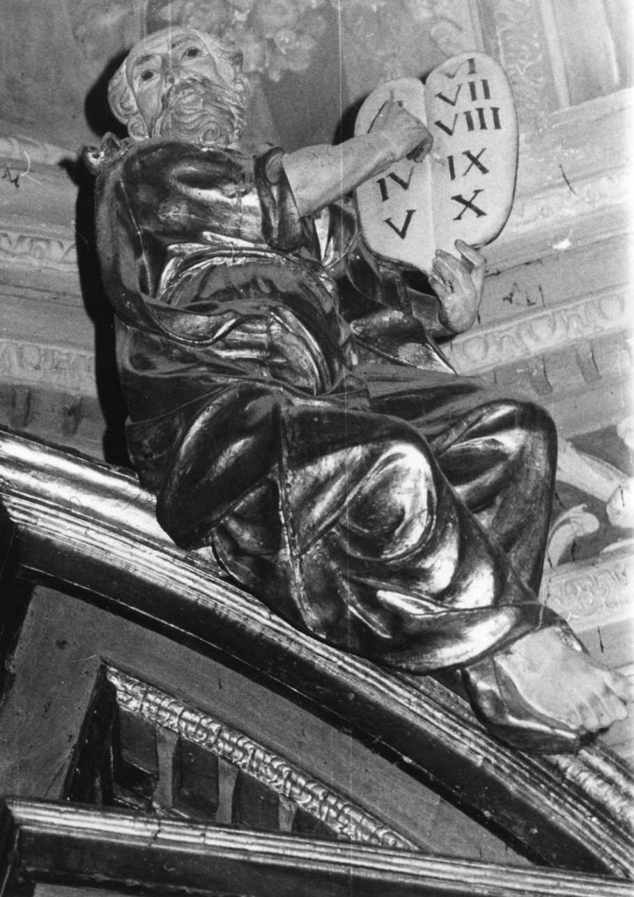 Mosè (statua, elemento d'insieme) di Botto fratelli (terzo quarto sec. XVII)