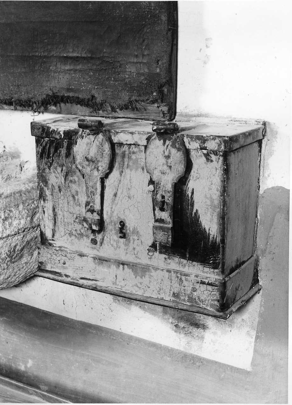 cassetta per elemosine, opera isolata - bottega piemontese (sec. XIX)