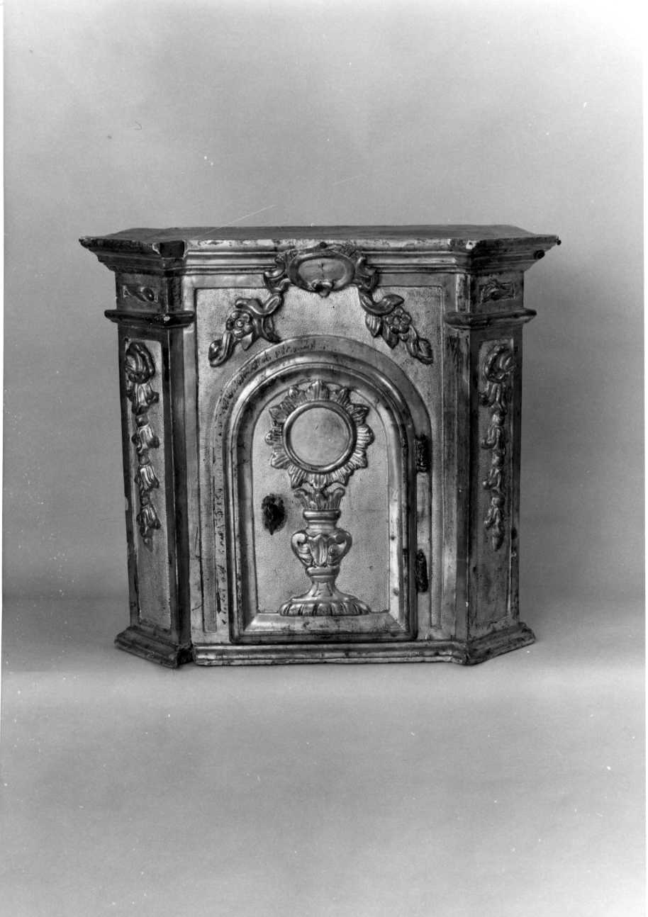 tabernacolo, opera isolata - bottega saluzzese (metà sec. XVII)