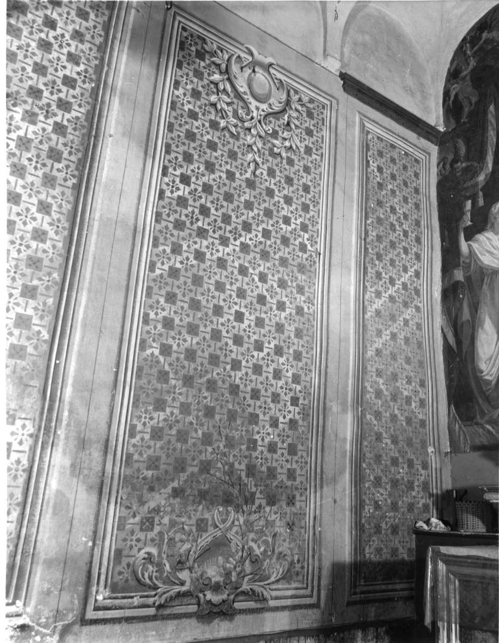 decorazione pittorica, insieme - ambito piemontese (seconda metà sec. XIX)