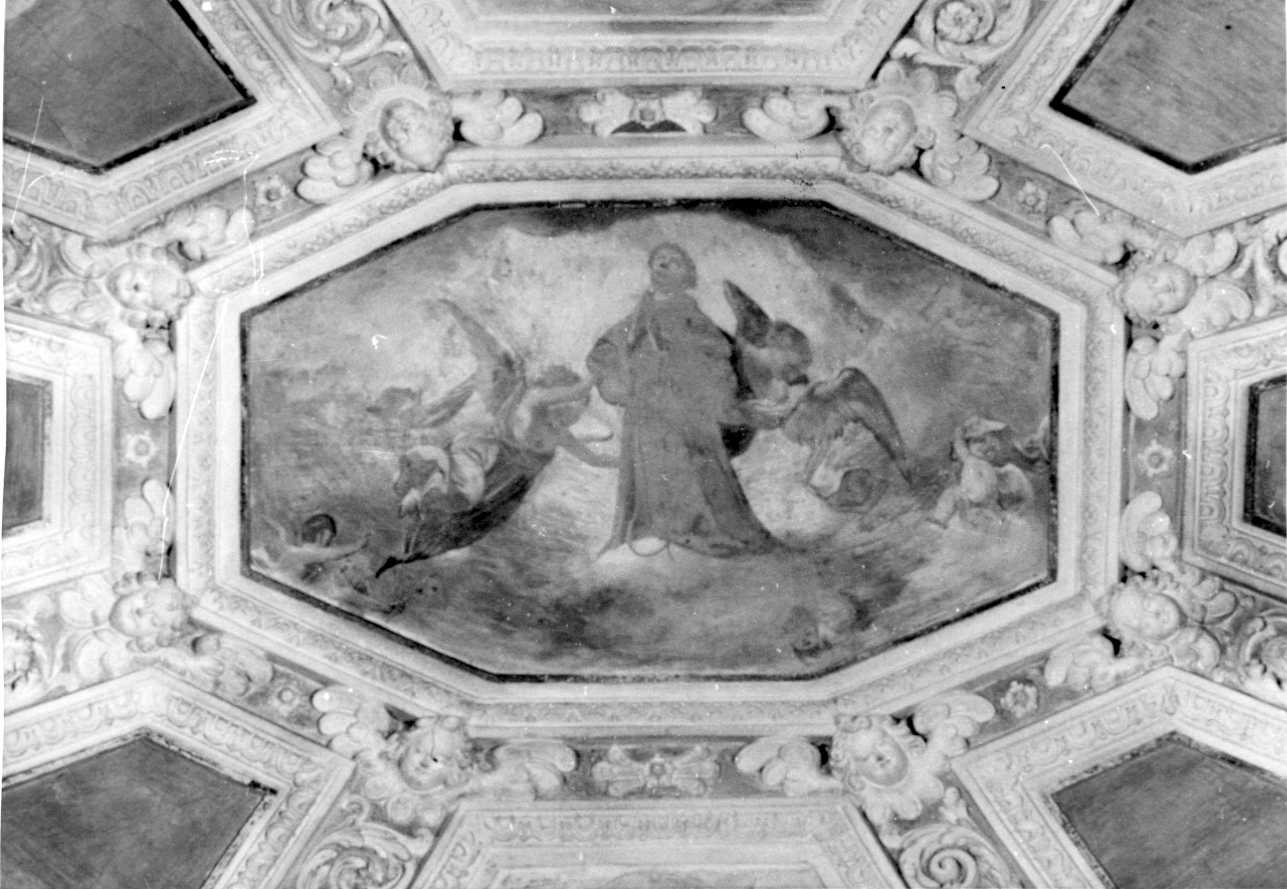 assunzione di Sant'Antonio da Padova (dipinto, elemento d'insieme) - ambito piemontese (metà sec. XVII)