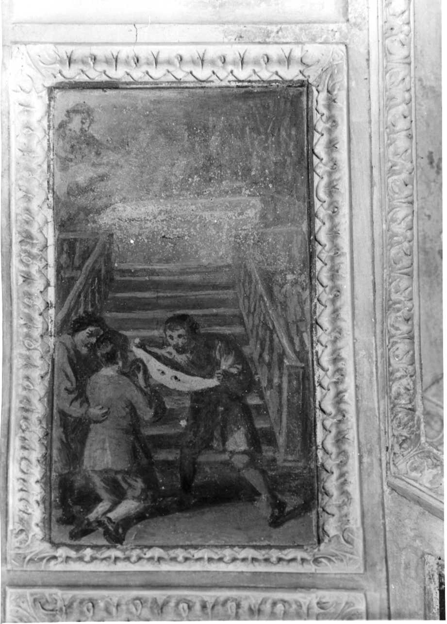 miracolo di Sant'Antonio da Padova (dipinto, elemento d'insieme) - ambito piemontese (metà sec. XVII)