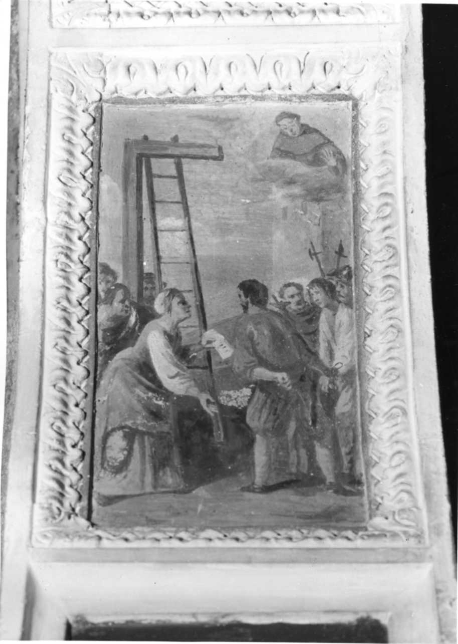 miracolo di Sant'Antonio da Padova (dipinto, elemento d'insieme) - ambito piemontese (metà sec. XVII)