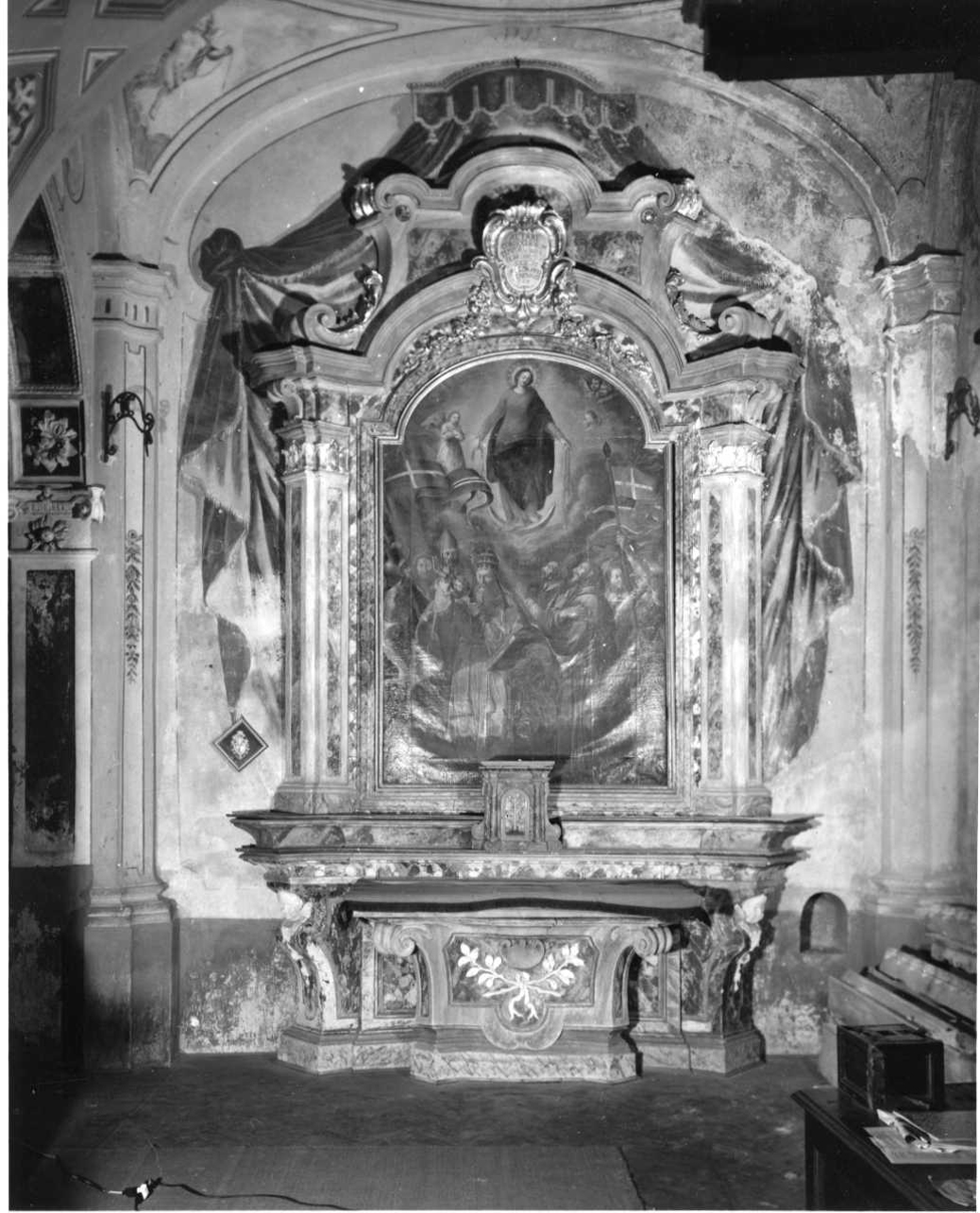 altare, insieme - bottega piemontese (terzo quarto sec. XVIII)