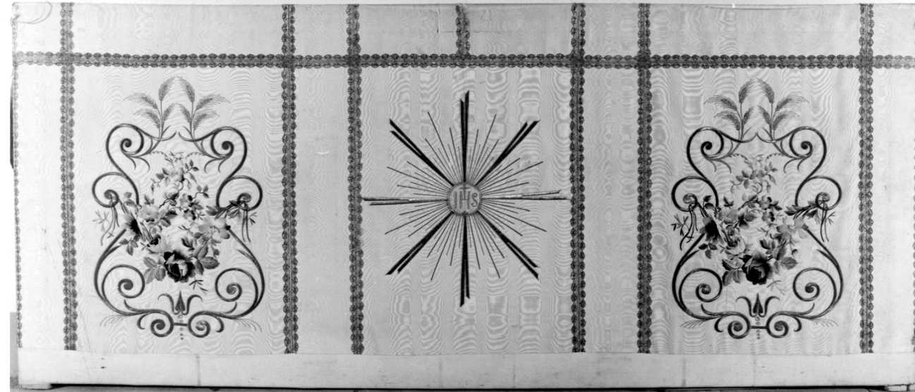 paliotto, opera isolata - manifattura piemontese (fine/inizio secc. XIX/ XX)