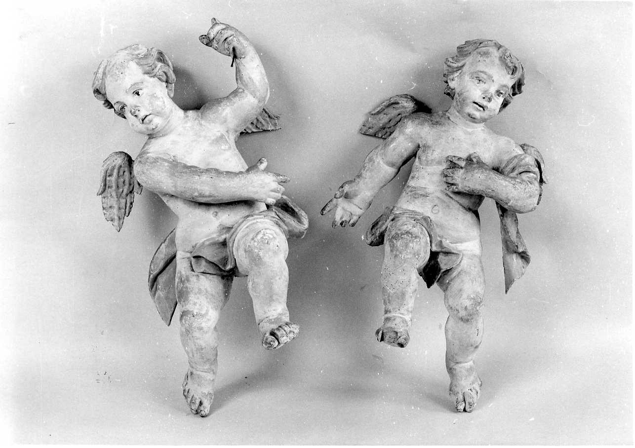 angioletto (scultura, serie) - bottega piemontese (metà sec. XVIII)