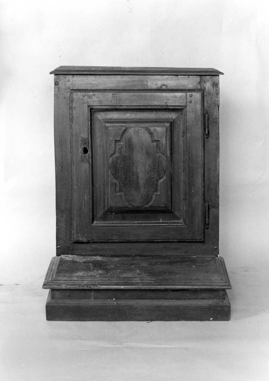 inginocchiatoio, opera isolata - bottega piemontese (sec. XIX)