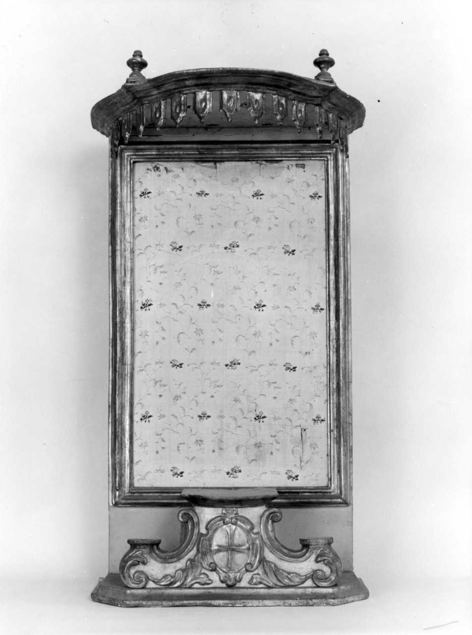 tronetto per esposizione eucaristica, opera isolata - bottega piemontese (ultimo quarto sec. XVIII)