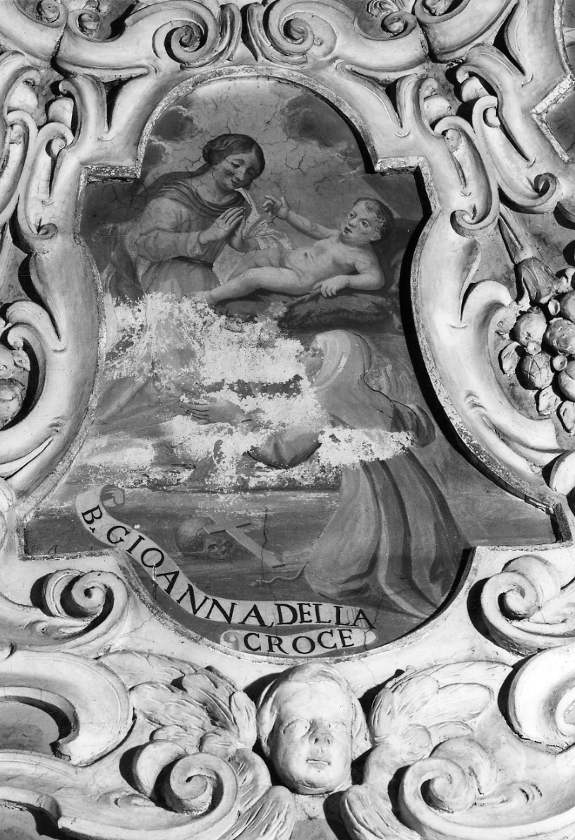 Beata Giovanna della Croce (decorazione pittorica, elemento d'insieme) - ambito piemontese (terzo quarto sec. XVII)