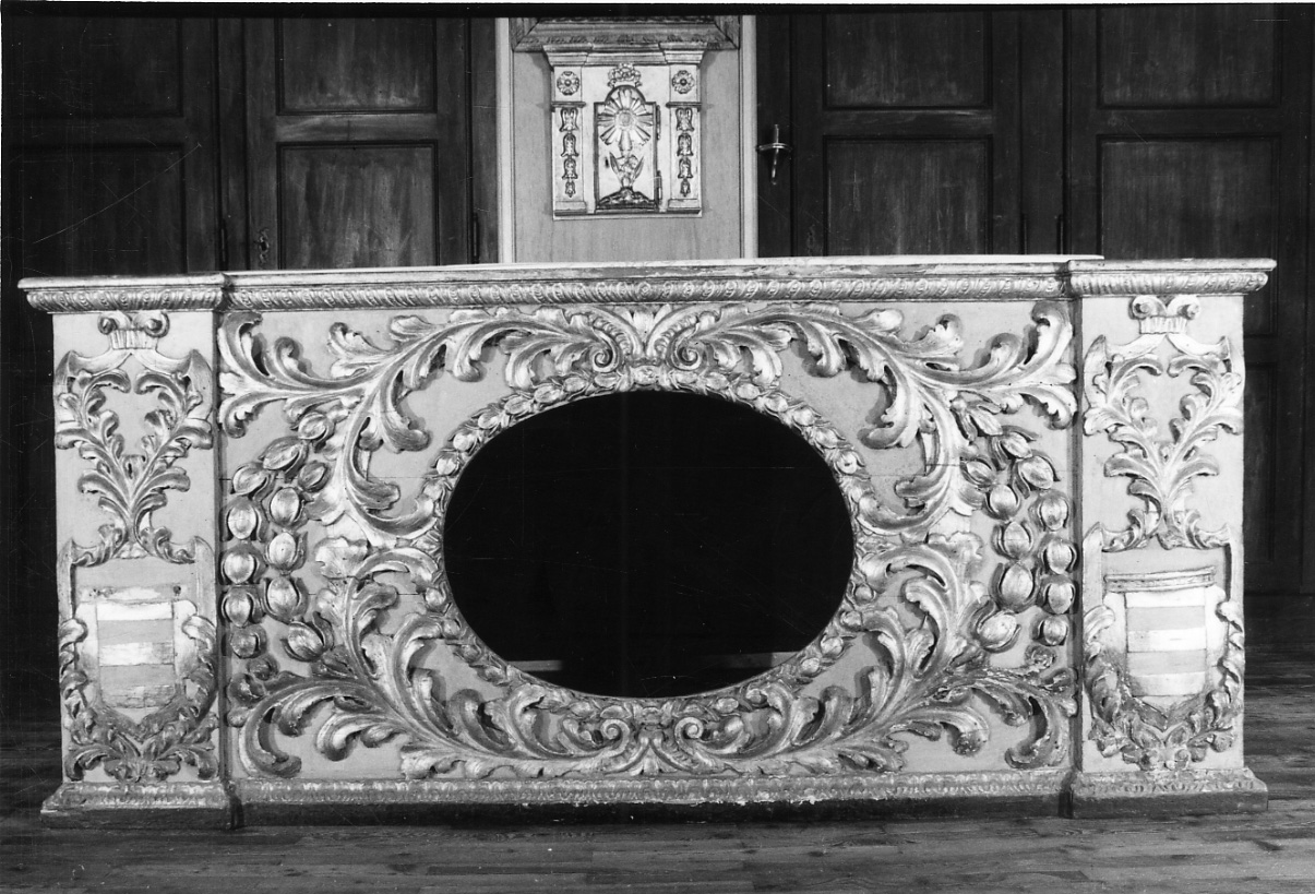 paliotto, opera isolata - bottega piemontese (terzo quarto sec. XVII)