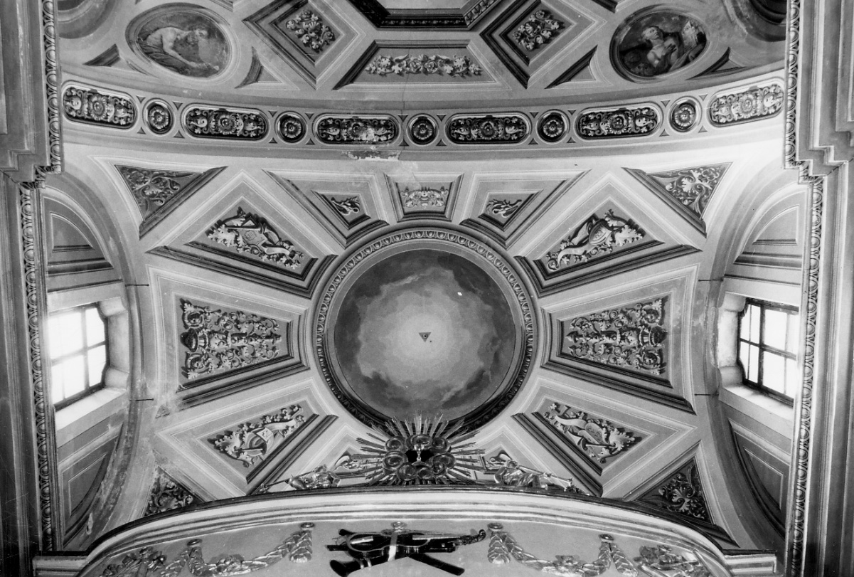 decorazione pittorica, complesso decorativo di Gauteri Francesco (metà sec. XIX)