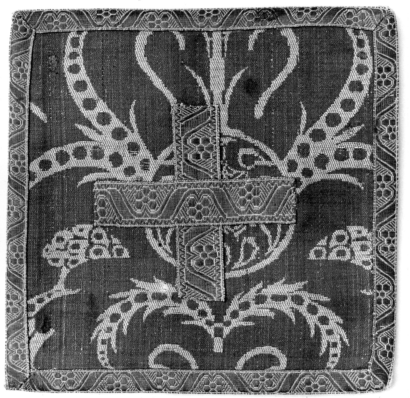 borsa del corporale, opera isolata - manifattura italiana (inizio sec. XIX)