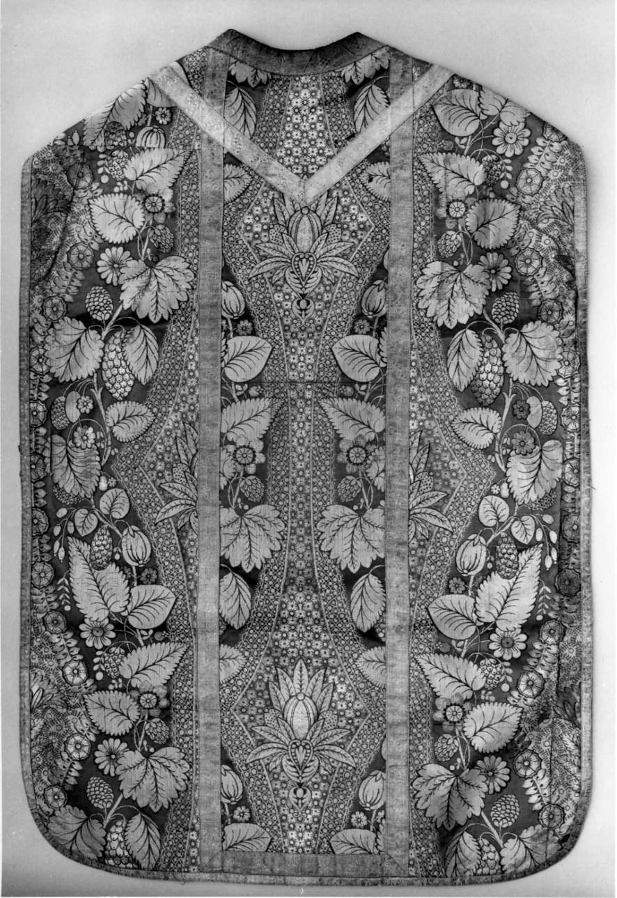 paramento liturgico, insieme - manifattura italiana (seconda metà sec. XIX)