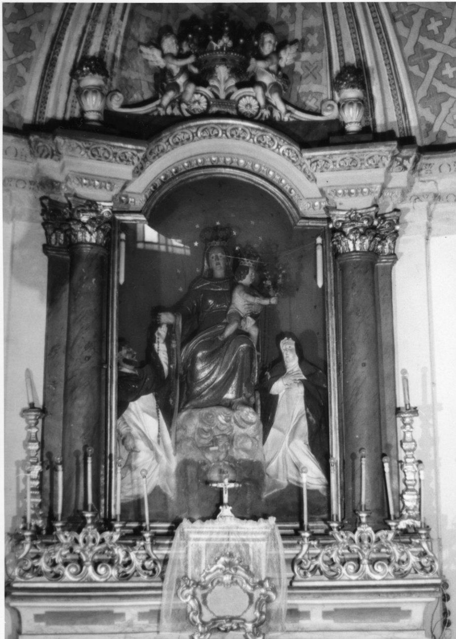 altare, insieme - bottega cuneese (seconda metà sec. XVIII)