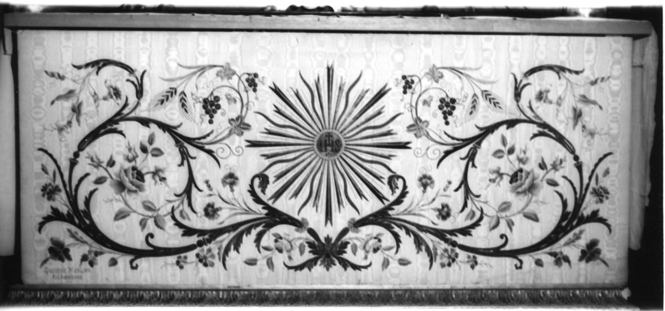 paliotto, opera isolata di Merlino G (metà sec. XIX)