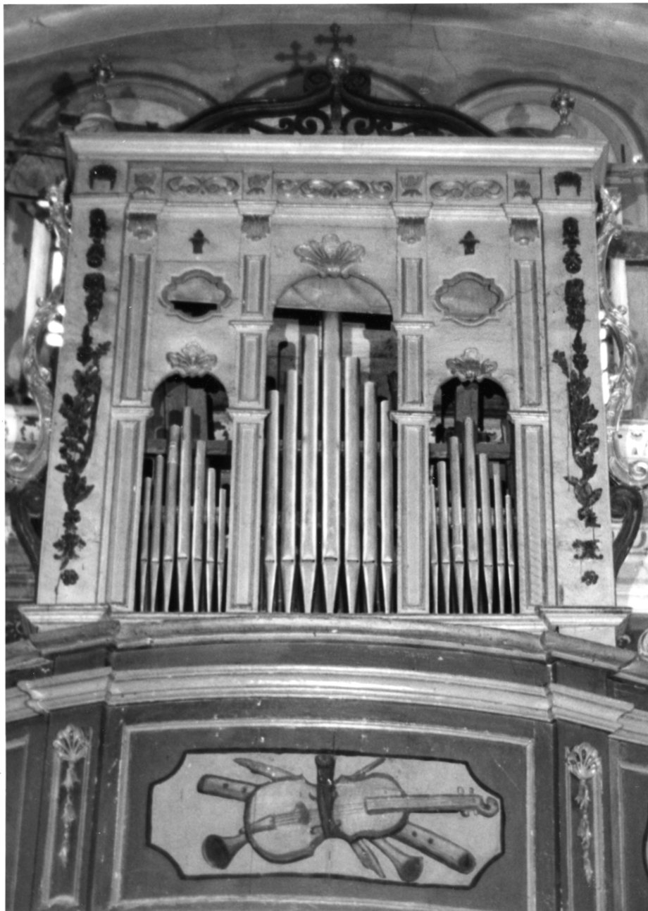 organo, opera isolata - bottega cuneese (prima metà sec. XVIII)