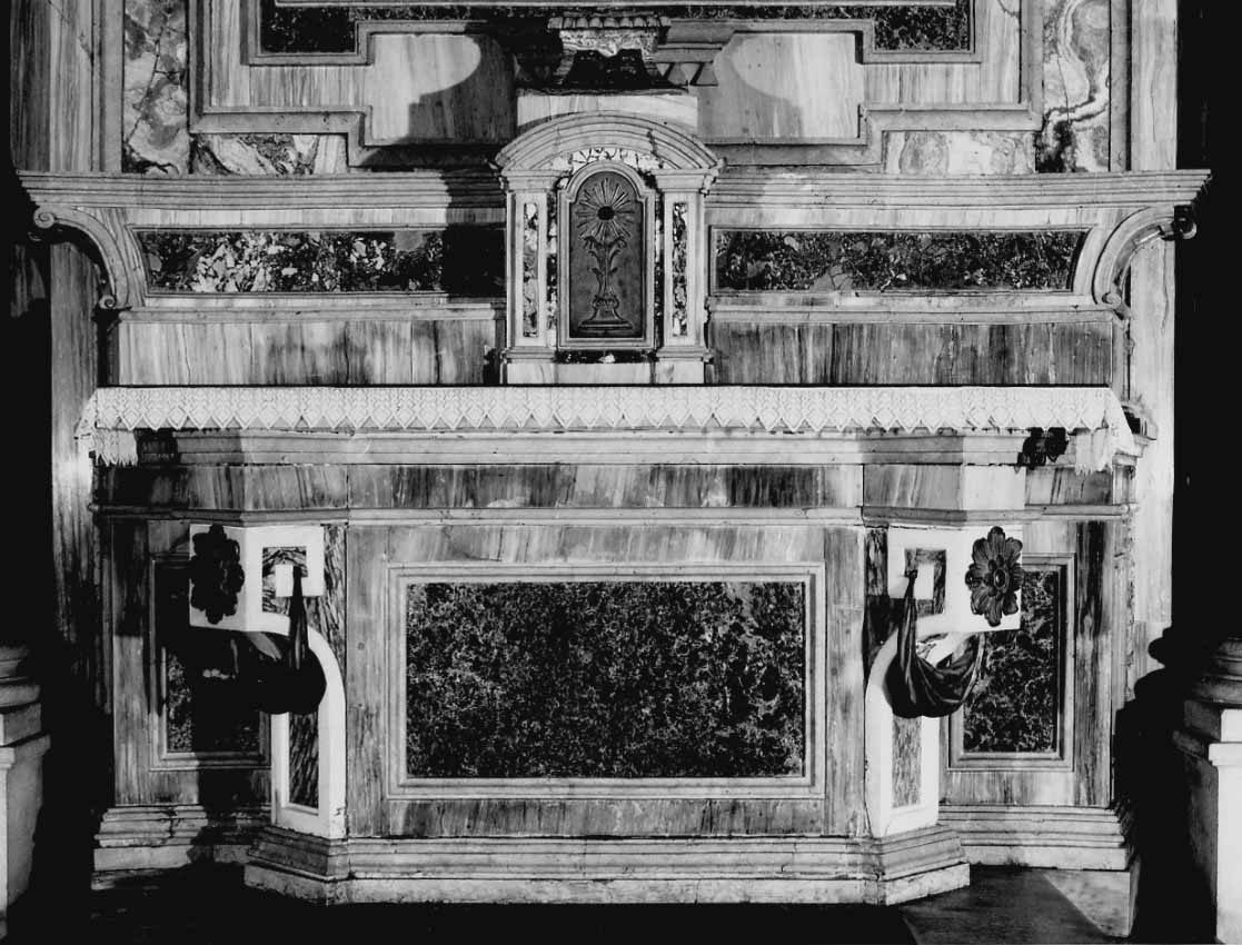 altare, opera isolata di Collino Filippo (attribuito), Collino Ignazio (attribuito) (ultimo quarto sec. XVIII)