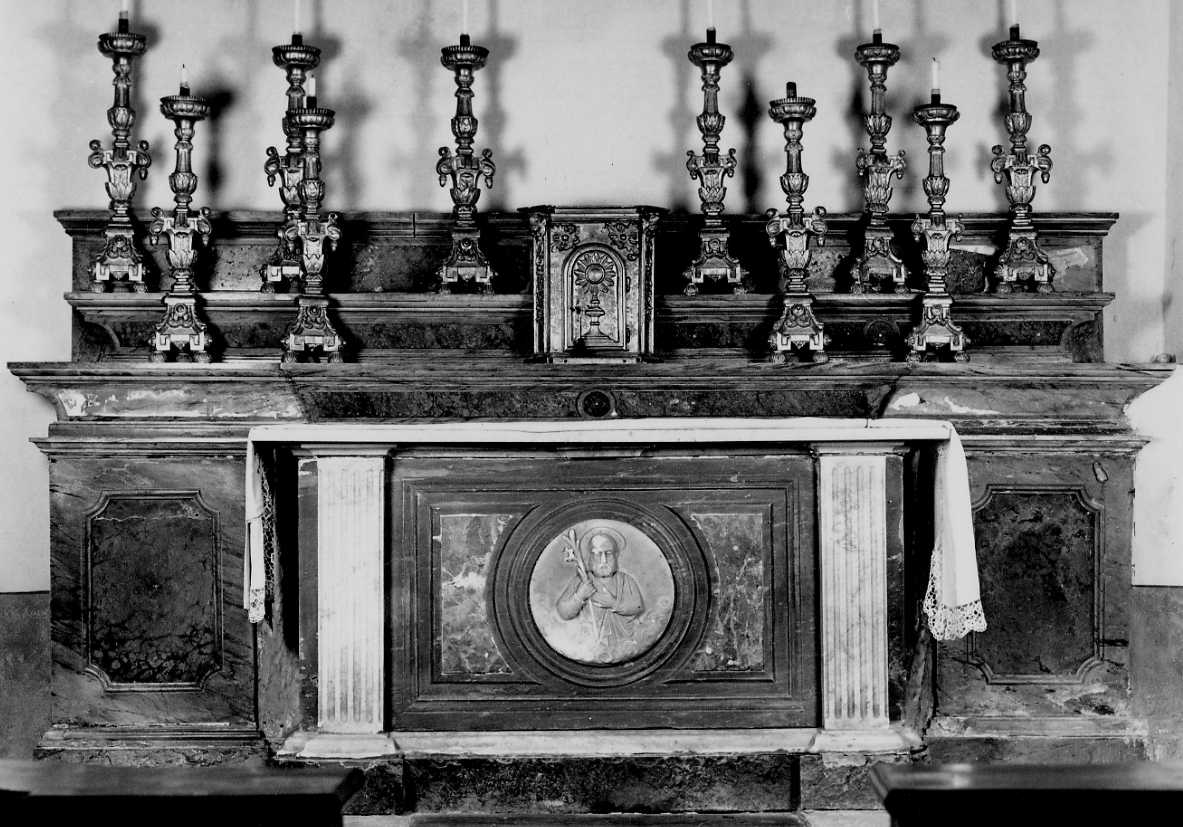 San Giuseppe (altare, opera isolata) - bottega piemontese (primo quarto sec. XX)