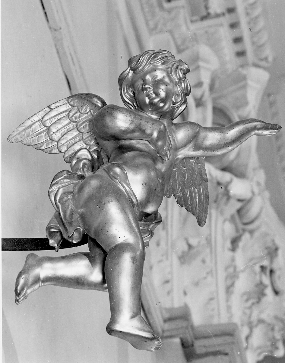 angioletto (statua, opera isolata) - bottega piemontese (seconda metà sec. XVIII)