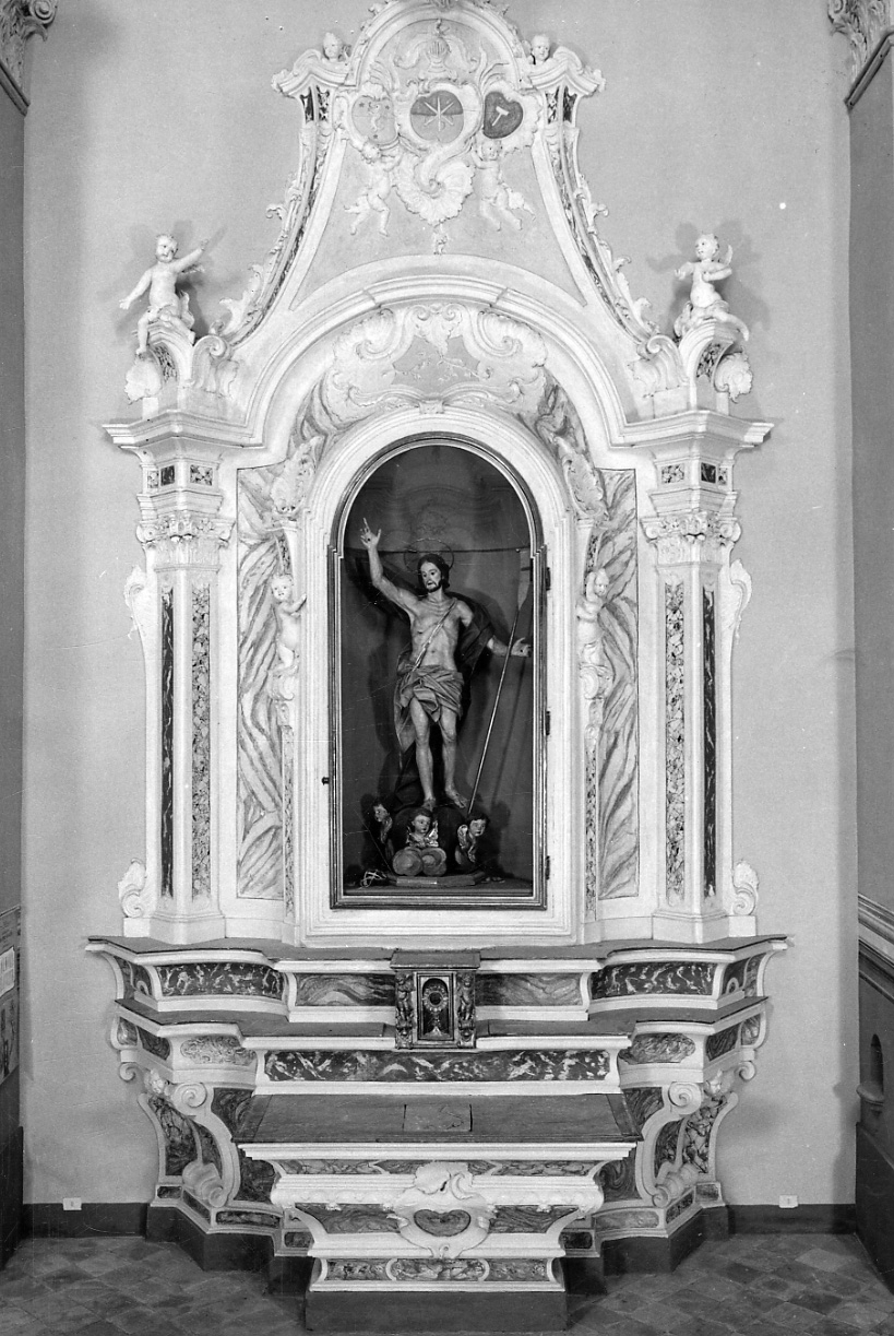 altare, opera isolata - bottega piemontese (metà sec. XVIII)