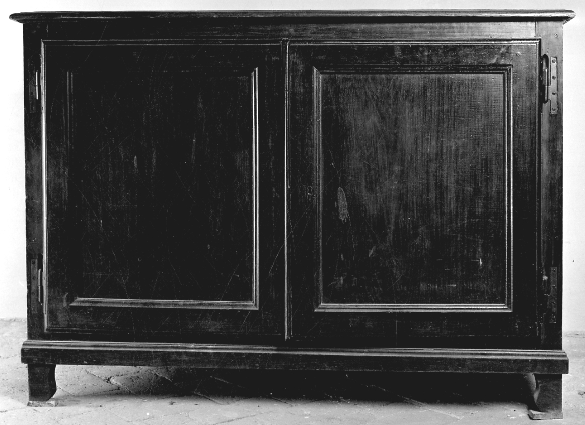 armadio, opera isolata - bottega piemontese (seconda metà sec. XIX)