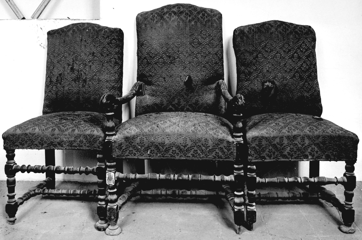 servizio di sedie, insieme - bottega piemontese (prima metà sec. XVIII)