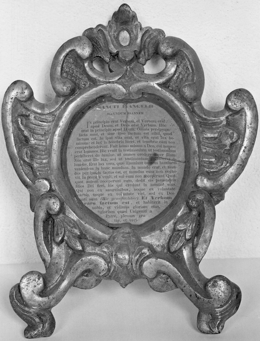 cartagloria, opera isolata - bottega piemontese (seconda metà sec. XVIII)