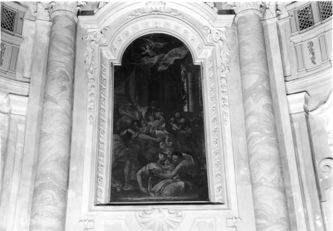 strage degli innocenti (dipinto, opera isolata) - ambito piemontese (prima metà sec. XVIII)