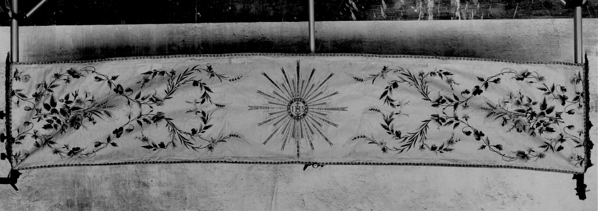 velo omerale, opera isolata - manifattura piemontese (fine sec. XIX)