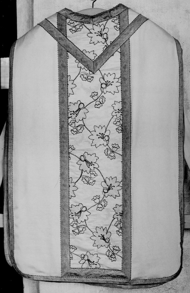 paramento liturgico, insieme - manifattura piemontese (prima metà sec. XX)