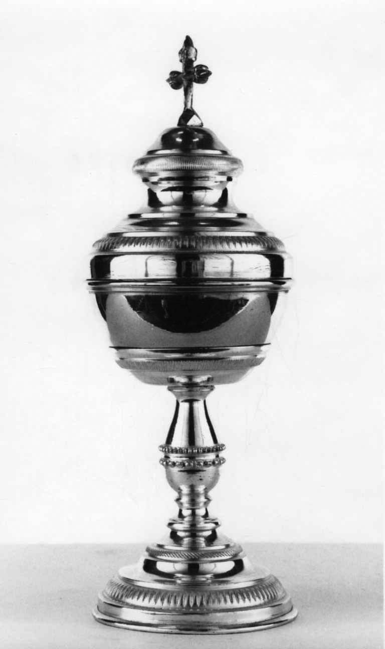 pisside da viatico, opera isolata - bottega torinese (prima metà sec. XX)