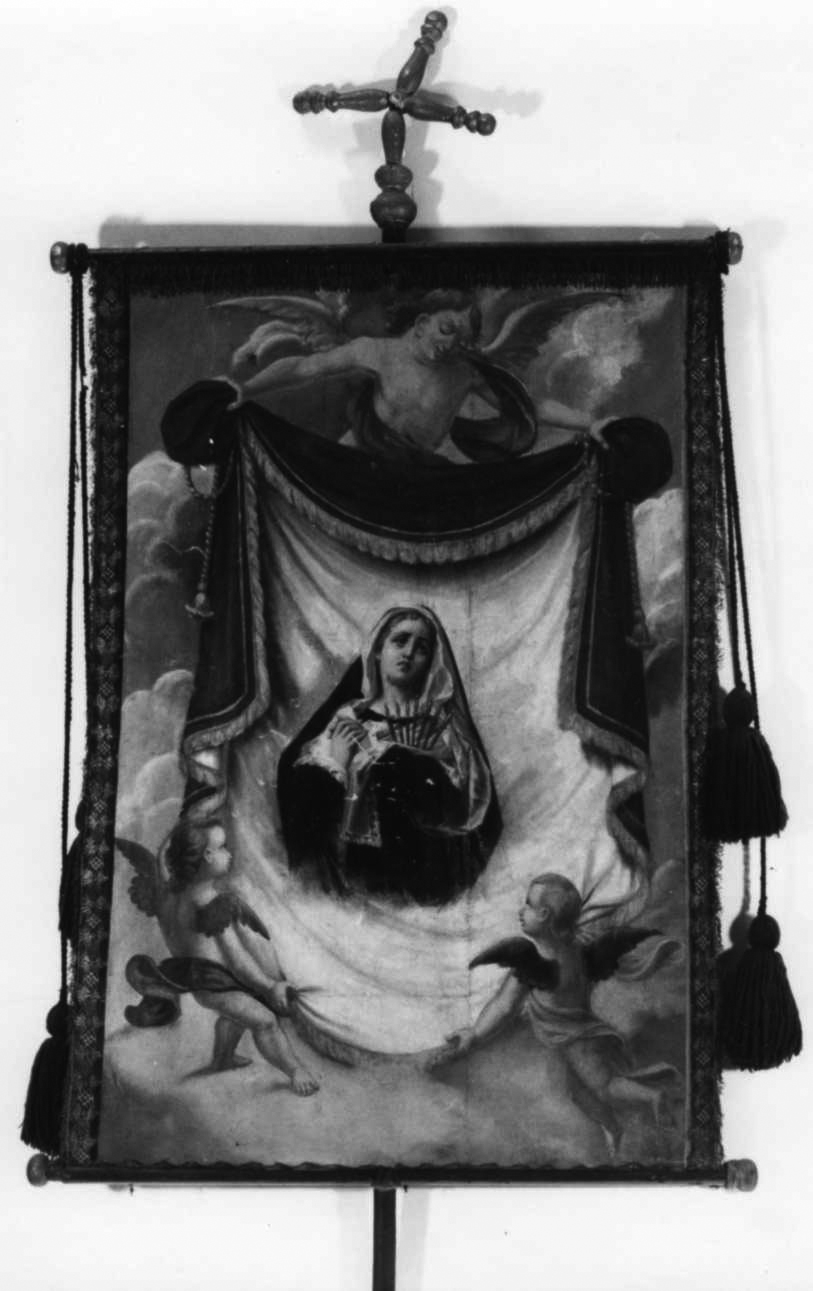 Madonna trafitta da sette spade (dipinto, elemento d'insieme) - ambito piemontese (prima metà sec. XVIII)