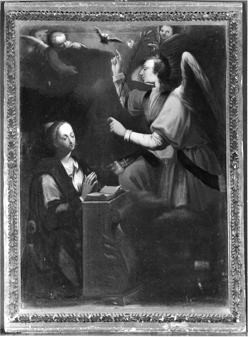 Annunciazione (dipinto, opera isolata) - ambito piemontese (seconda metà sec. XVIII)