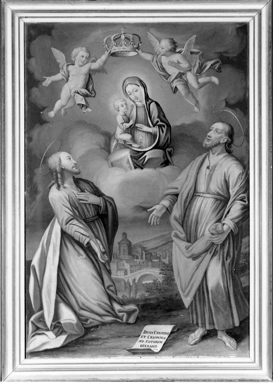 Madonna con Bambino e Santi (dipinto, opera isolata) - ambito piemontese (ultimo quarto sec. XVIII)