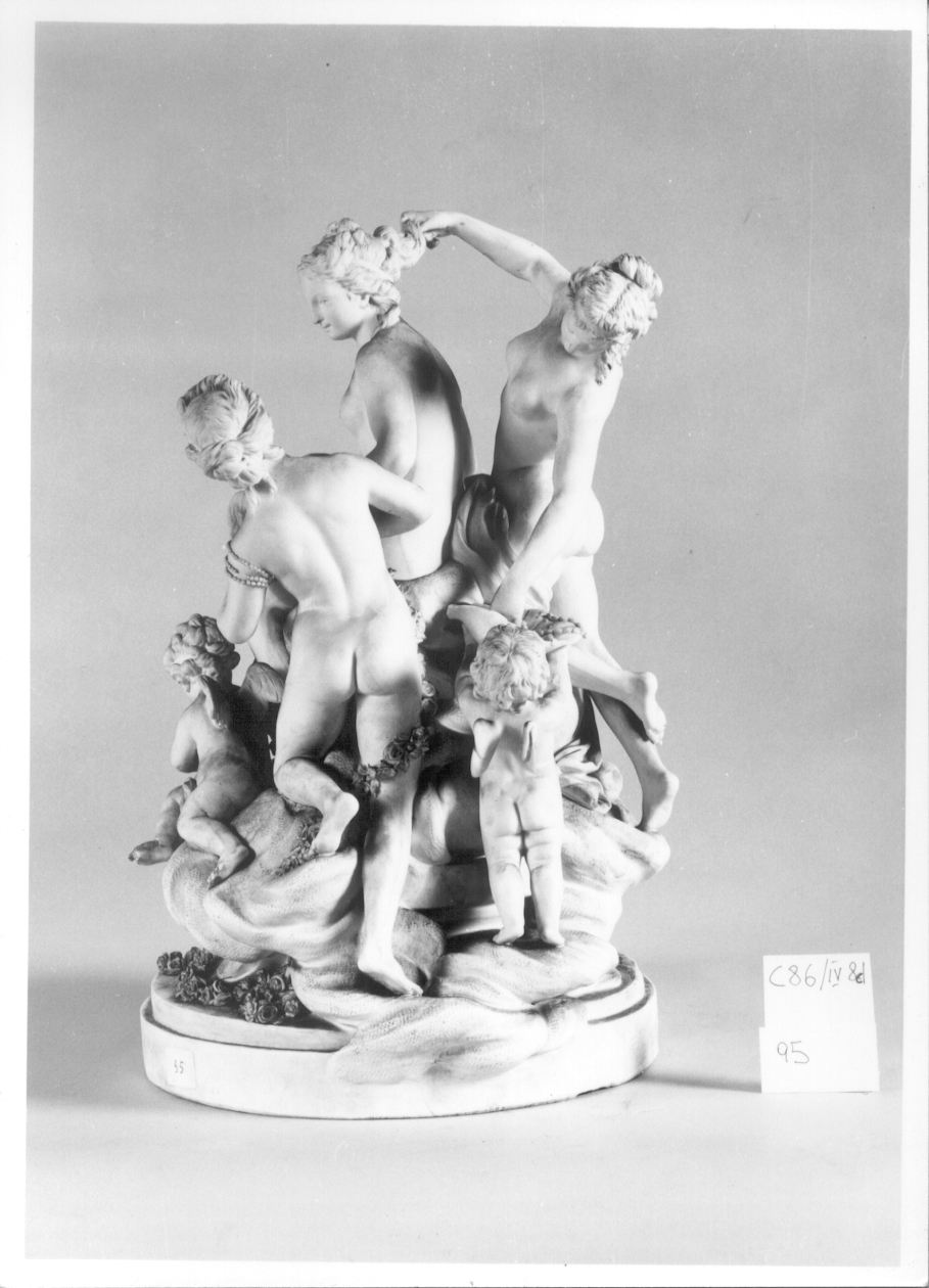 candeliere, serie - bottega piemontese (metà sec. XVIII)