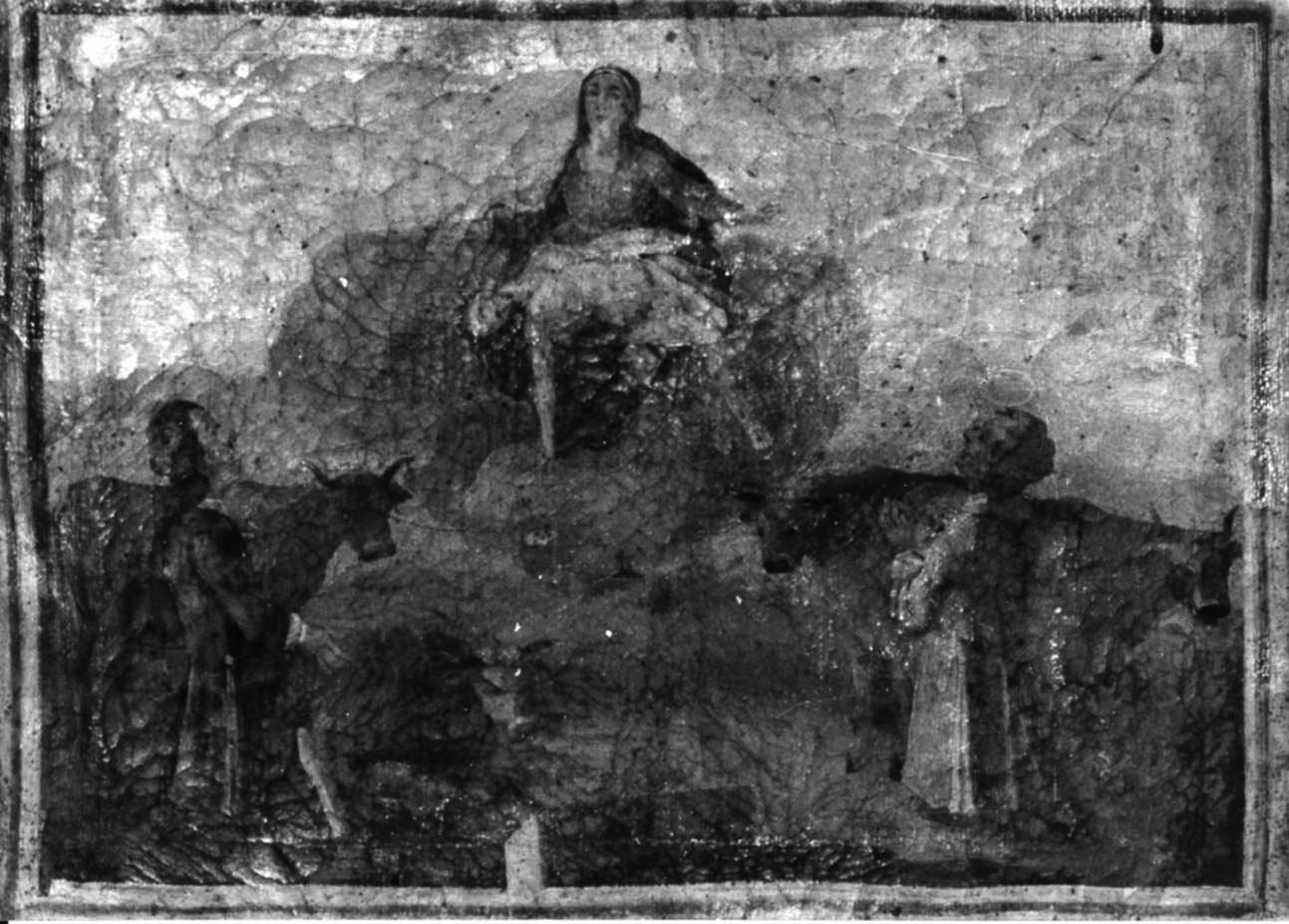 Intervento della Madonna Addolorata per guarigione (ex voto, opera isolata) di Maestro degli ex voto di Entracque (sec. XVIII)