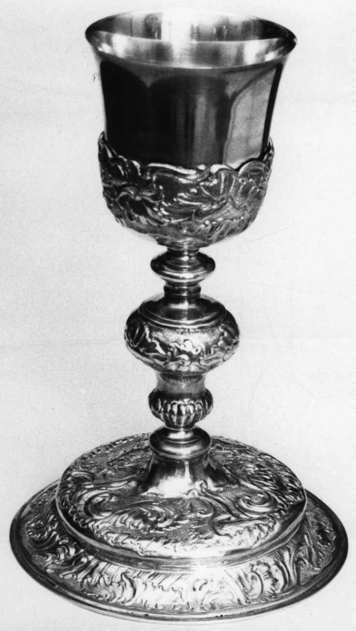 calice, opera isolata di Merlo Michele Antonio (terzo quarto sec. XVIII)