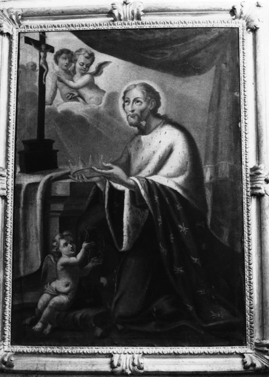 San Luigi dei Francesi (dipinto, opera isolata) - ambito cuneese (fine sec. XVII)