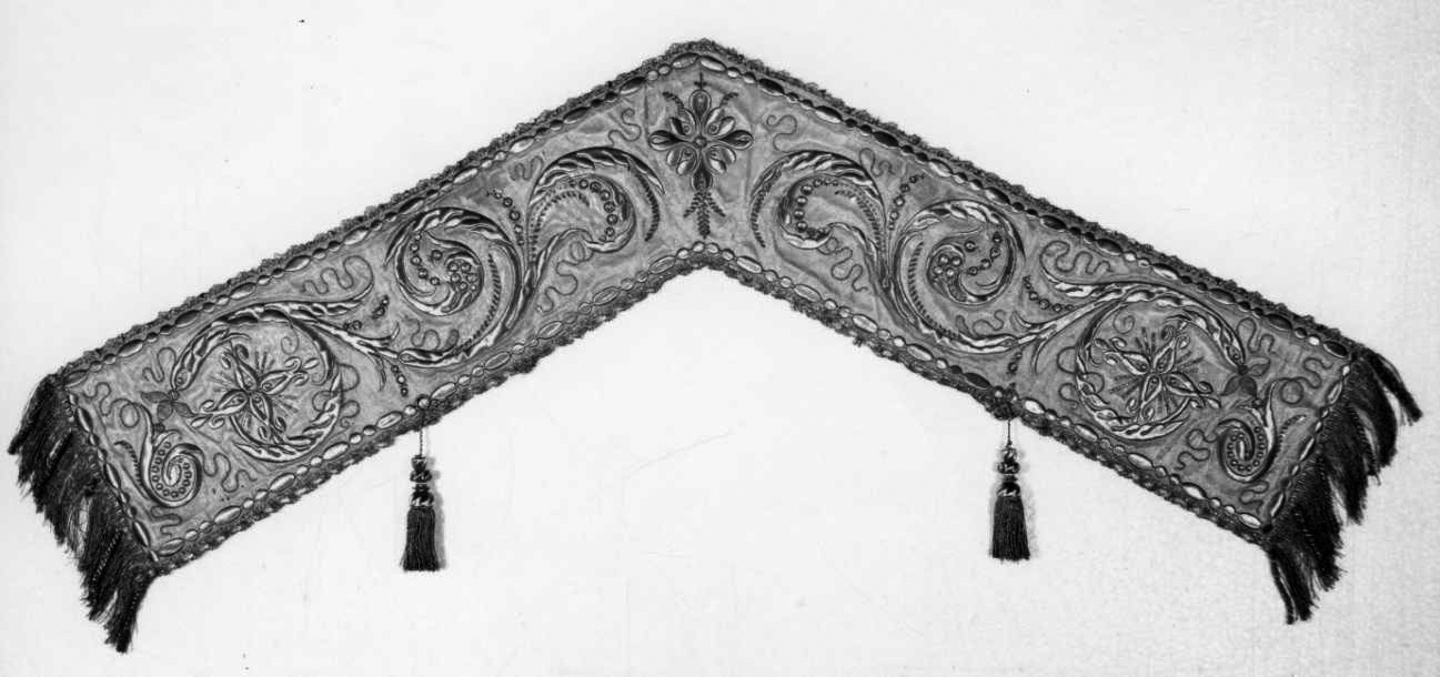 stola, opera isolata - manifattura piemontese (fine sec. XIX)