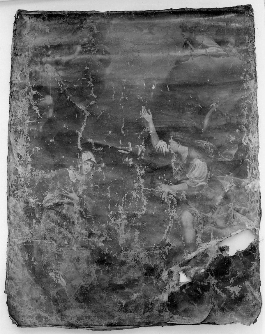 Annunciazione (dipinto, opera isolata) - ambito piemontese (primo quarto sec. XVII)