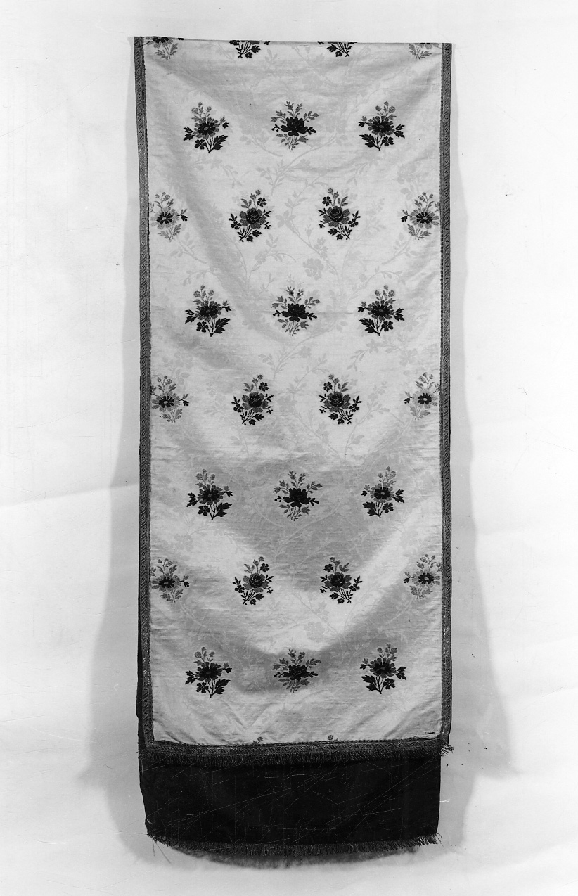 velo omerale, opera isolata - manifattura piemontese (sec. XIX)