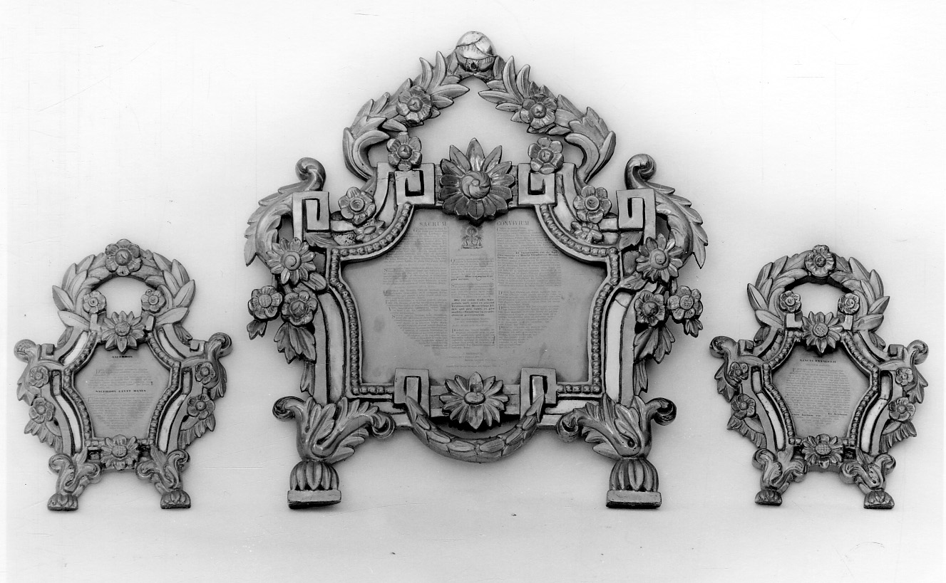 cartagloria, serie - bottega piemontese (secc. XVIII/ XIX)