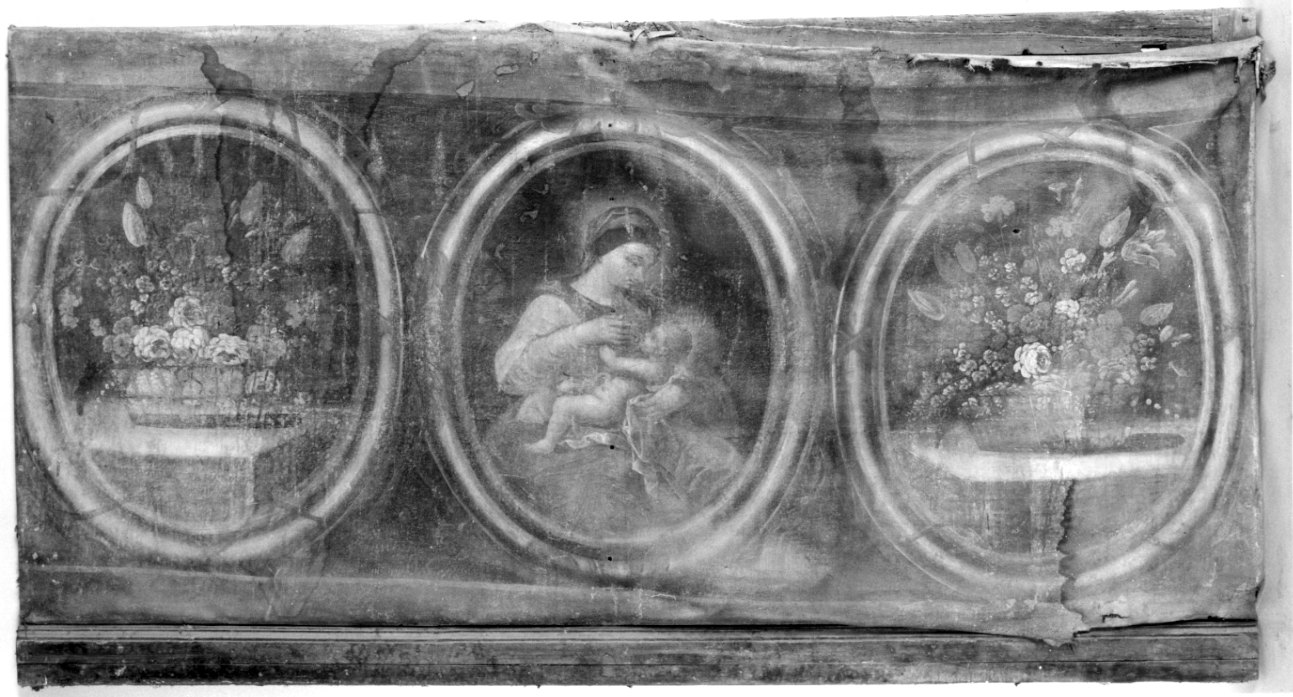 Madonna del Latte (paliotto, opera isolata) - ambito piemontese (ultimo quarto sec. XVII)