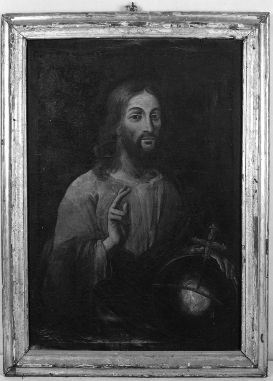 Cristo Salvatore (dipinto, opera isolata) - ambito piemontese (sec. XVIII)