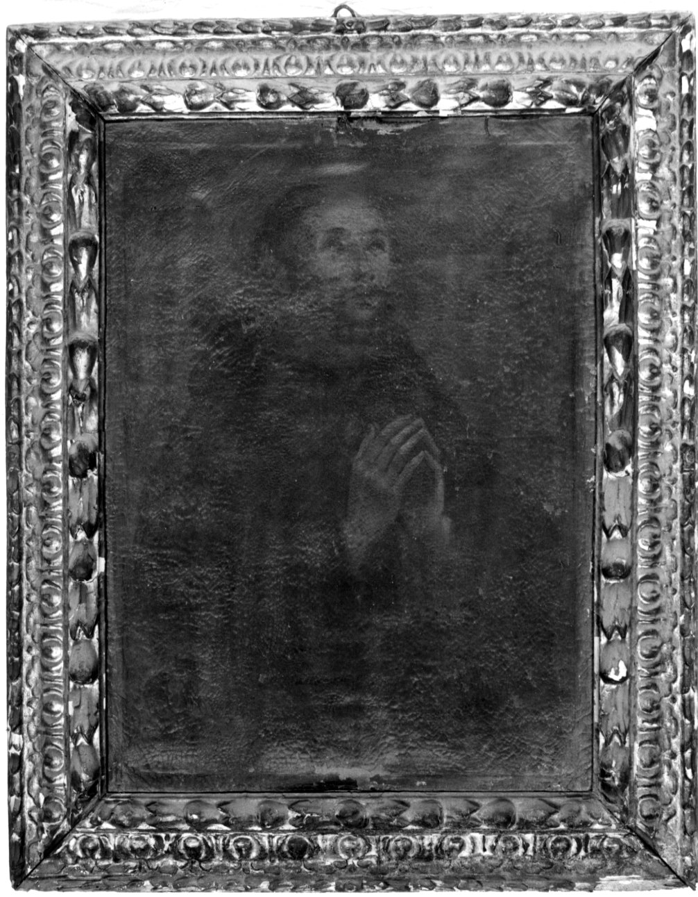 San Bernardino da Siena (dipinto, opera isolata) - ambito piemontese (seconda metà sec. XVII)