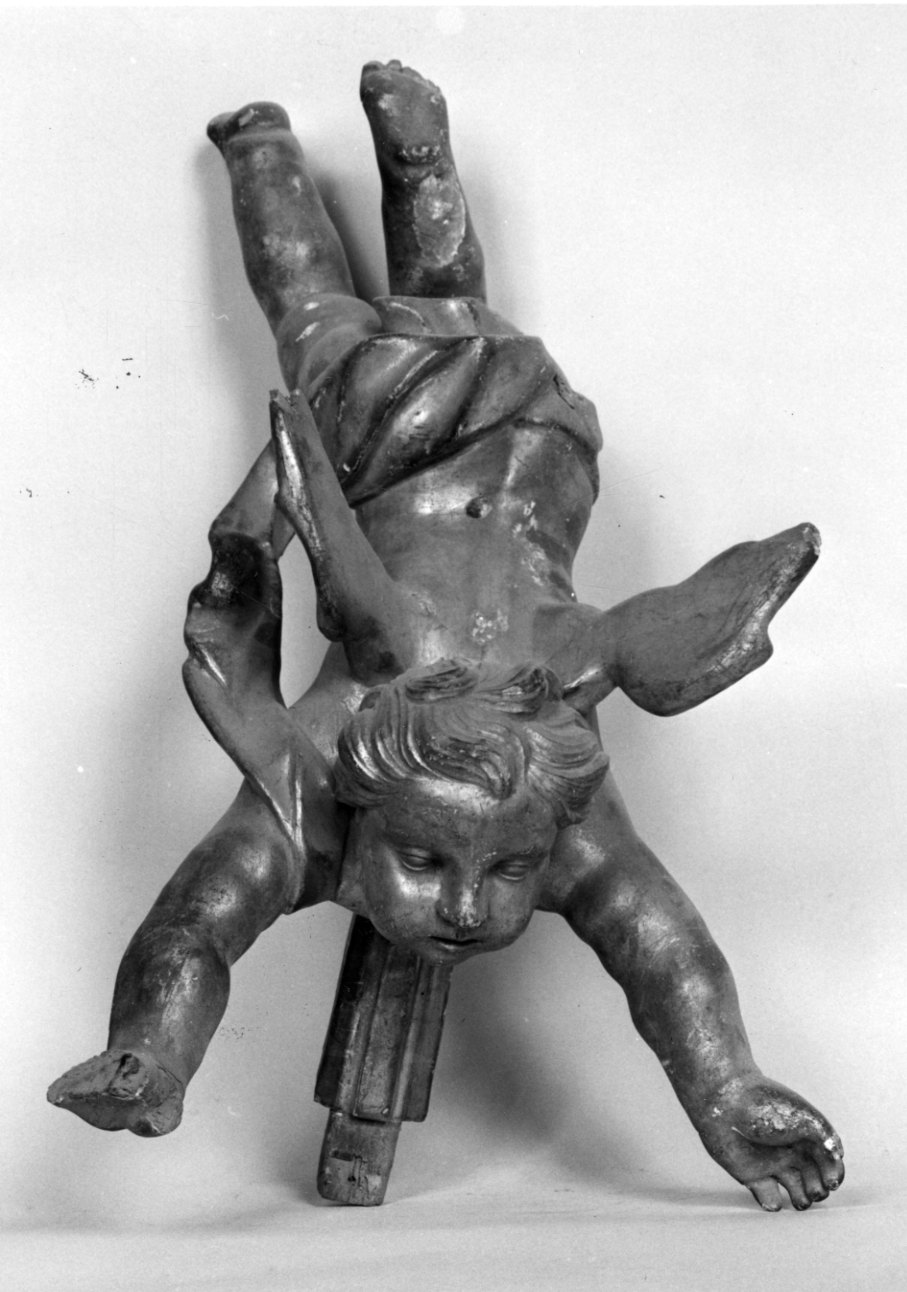 angelo (scultura, serie) - bottega piemontese (prima metà sec. XVIII)