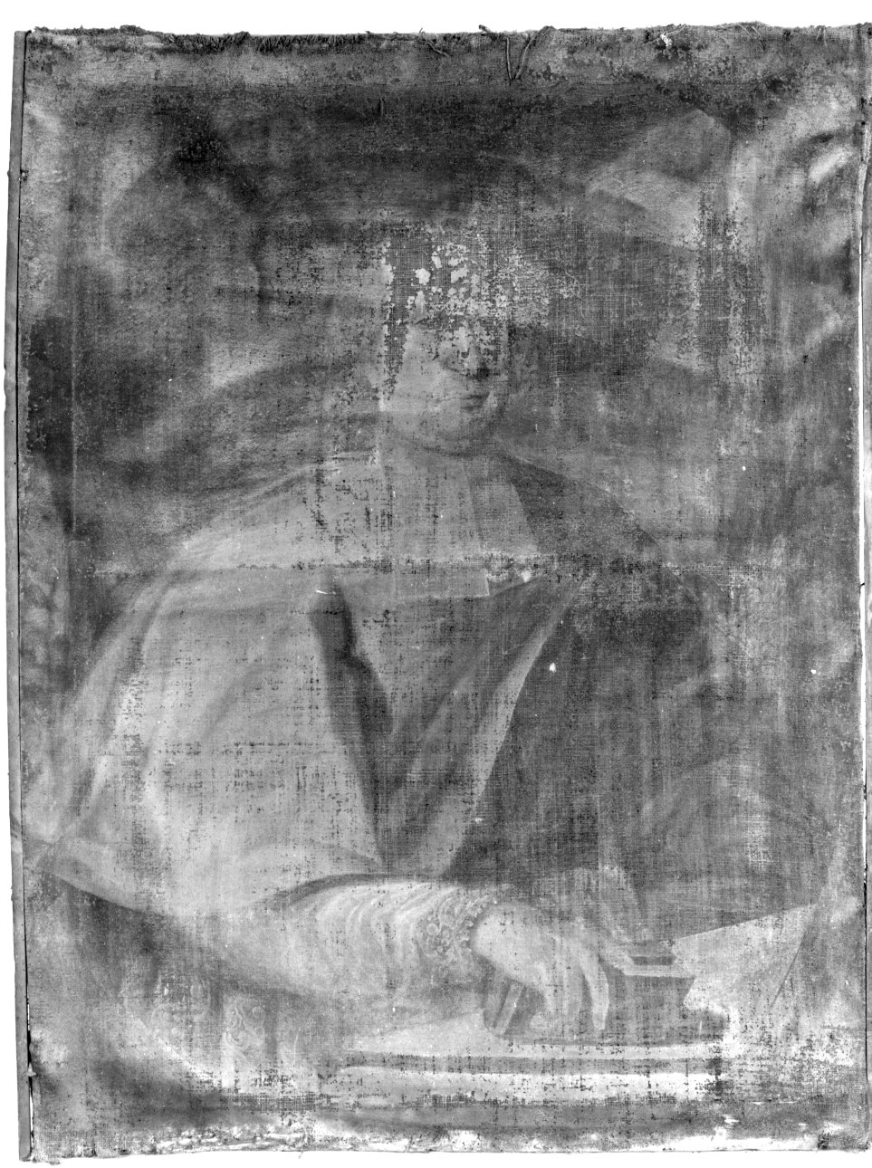 ritratto d'uomo (dipinto, opera isolata) - ambito piemontese (sec. XVII)